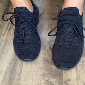 Woman’s workout shoes size 7 black slide on
